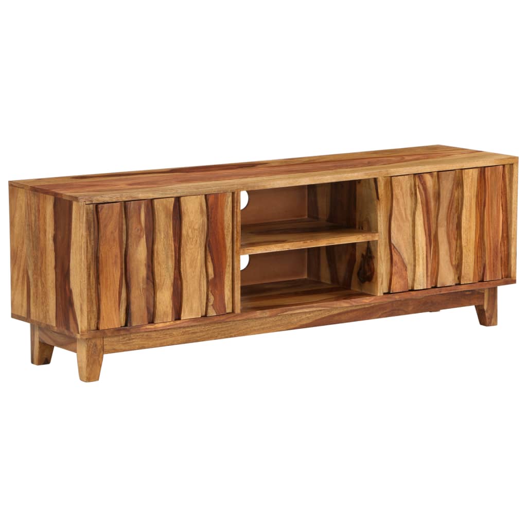 vidaXL TV Cabinet Solid Sheesham Wood 46.5"x11.8"x15.7"