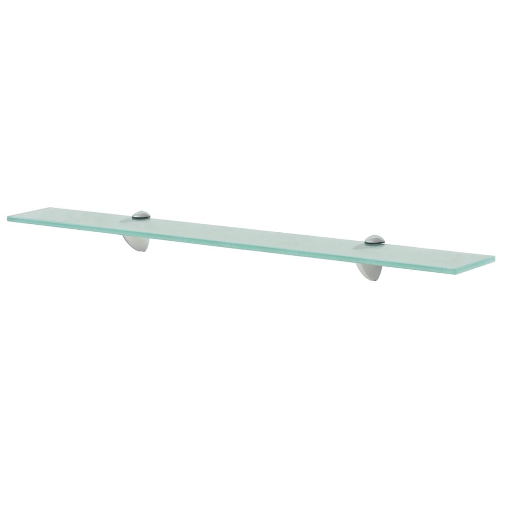 vidaXL Floating Shelf Glass 27.6"x3.9" 0.3"