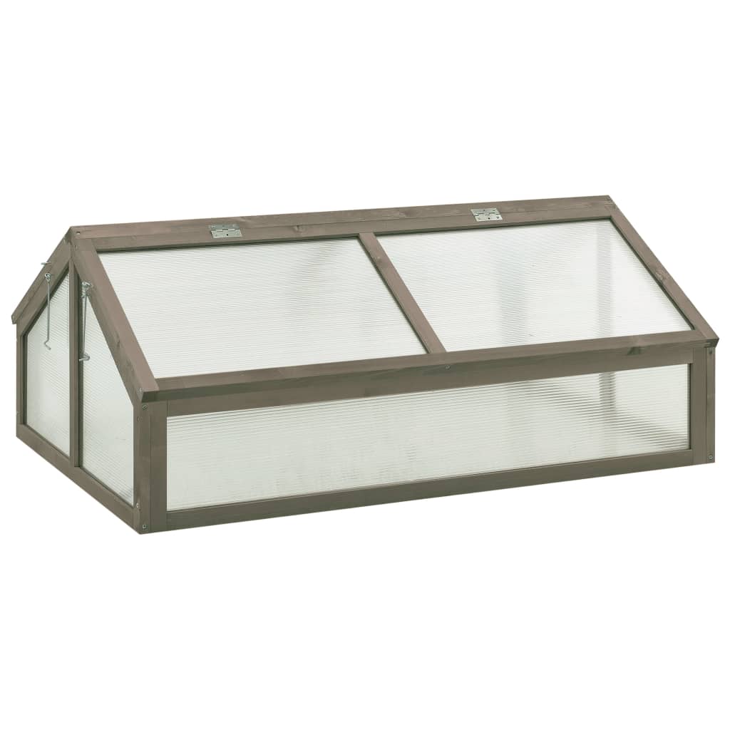 vidaXL Greenhouse 47.2"x31.5"x19.7" Firwood