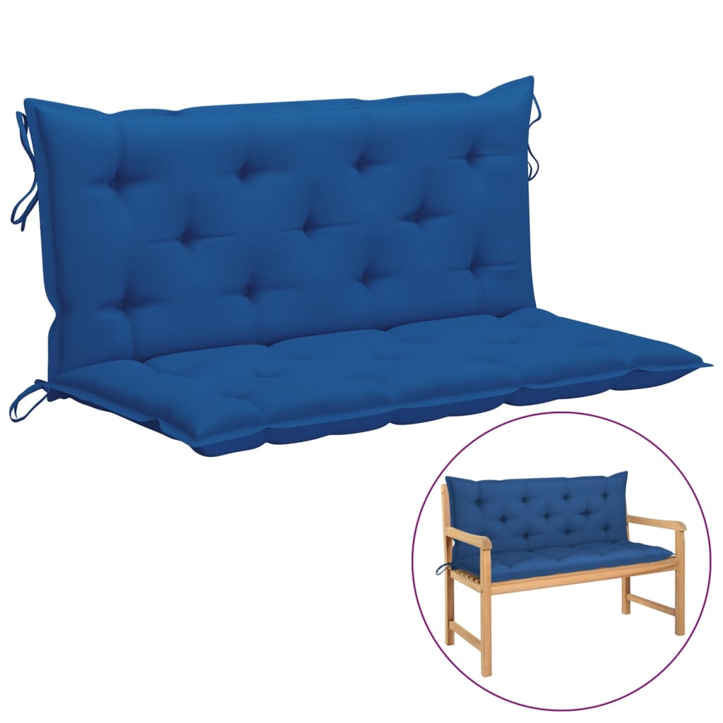 vidaXL Cushion for Swing Chair Blue 47.2 Fabric"