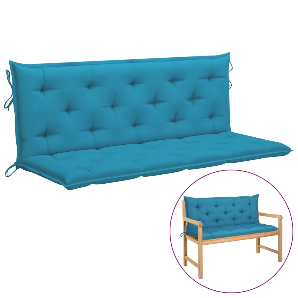 vidaXL Cushion for Swing Chair Light Blue 59.1 Fabric"