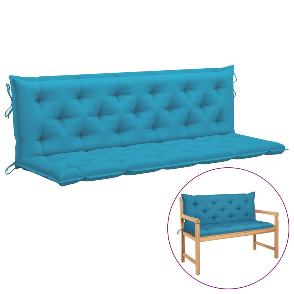 vidaXL Cushion for Swing Chair Light Blue 70.9 Fabric"