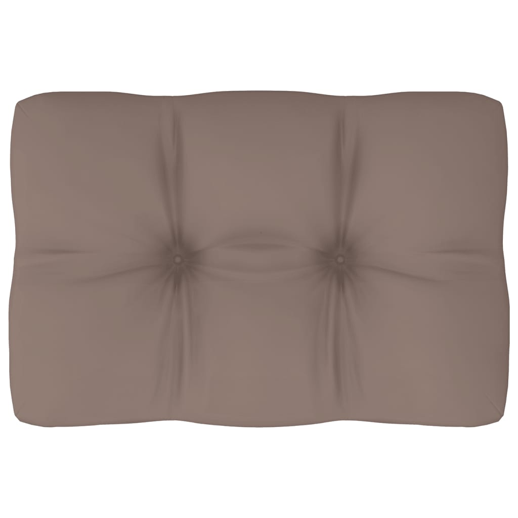 vidaXL Pallet Sofa Cushion Taupe 23.6"x15.7"x3.9"