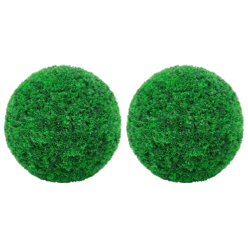 vidaXL Artificial Boxwood Balls 2 pcs 20.5"