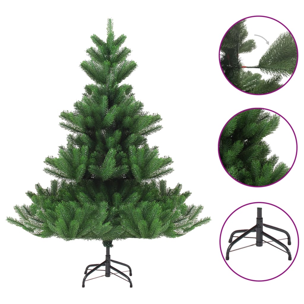 vidaXL Nordmann Fir Artificial Christmas Tree Green 59.1"