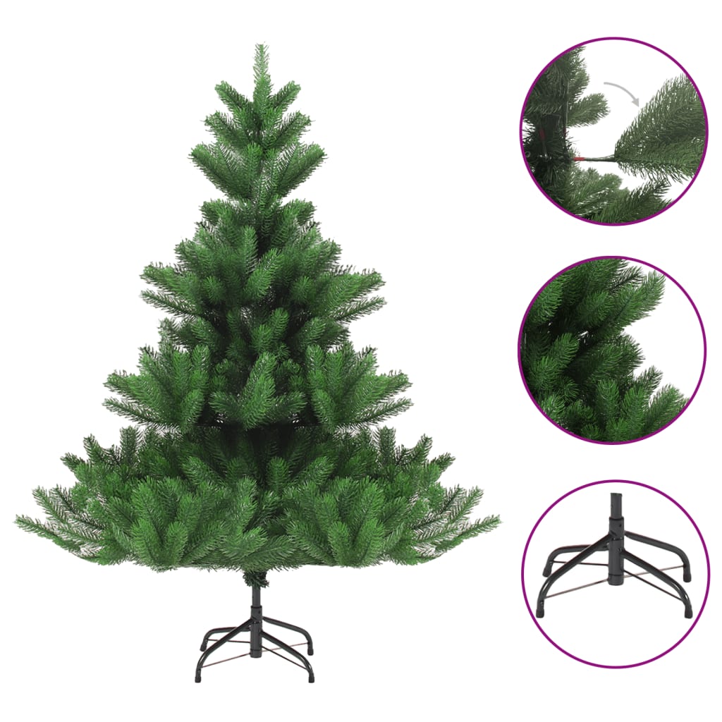 vidaXL Nordmann Fir Artificial Christmas Tree Green 82.7"