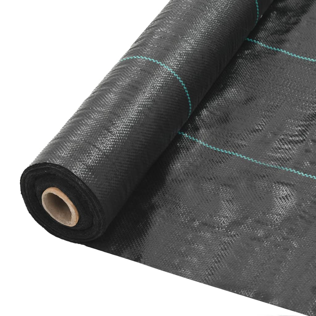 vidaXL Weed & Root Control Mat PP 3.2'x328' Black