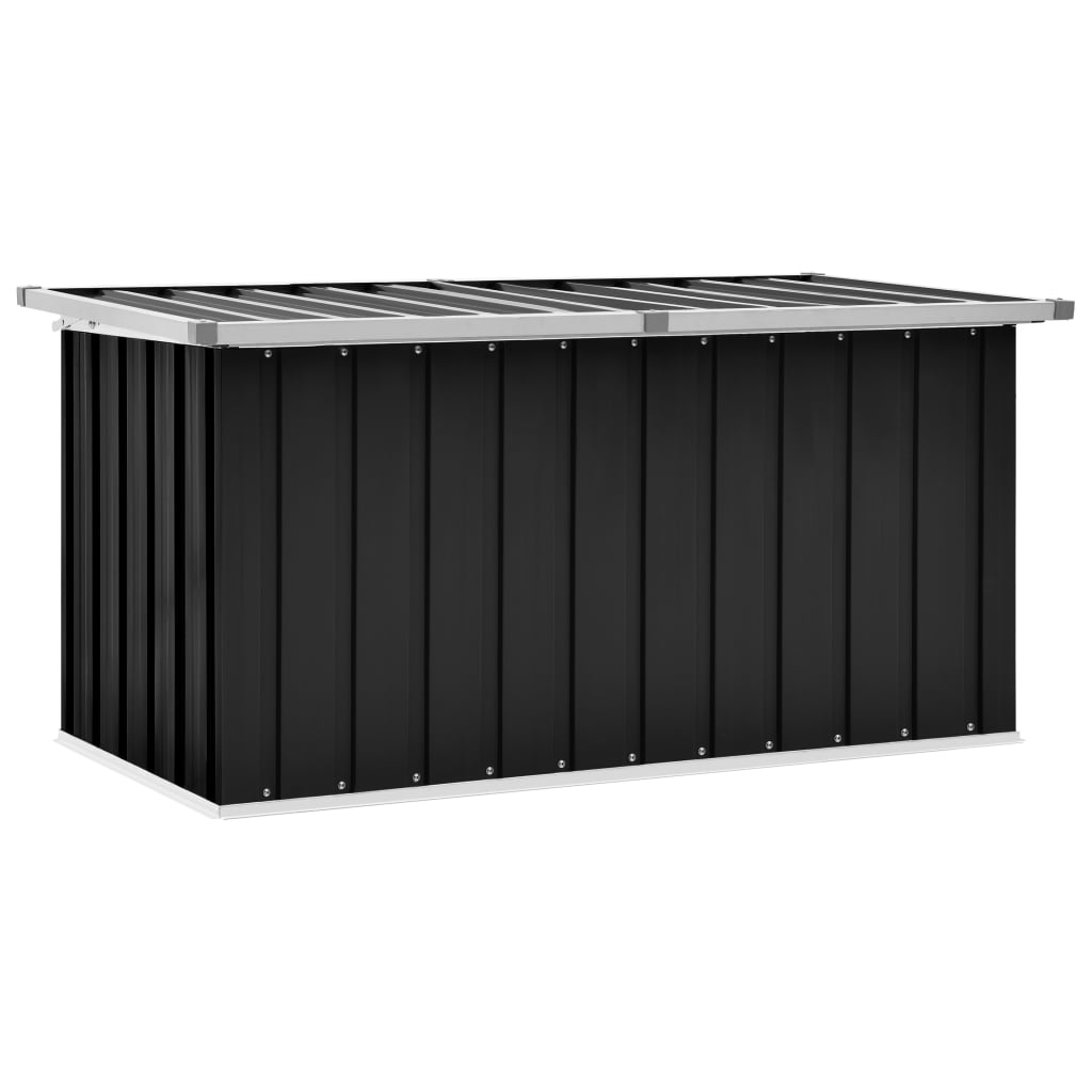 vidaXL Patio Storage Box Anthracite 50.8"x26.4"x25.6"