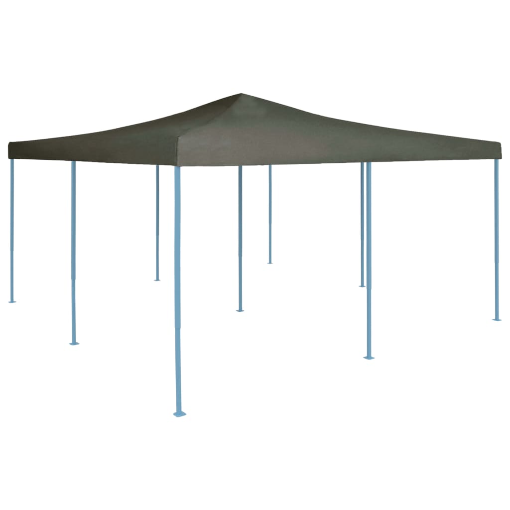 vidaXL Folding Gazebo 196.9"x196.9" Anthracite