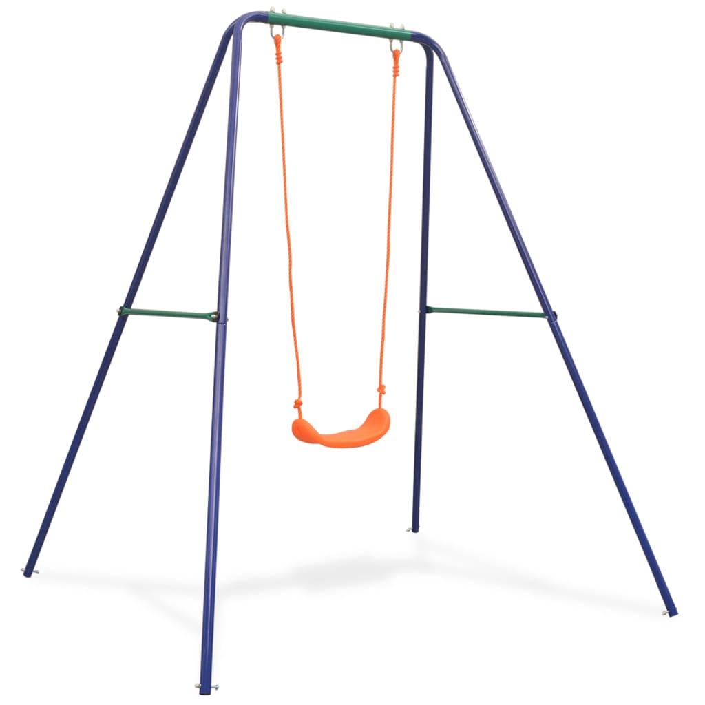 vidaXL Single Swing Orange