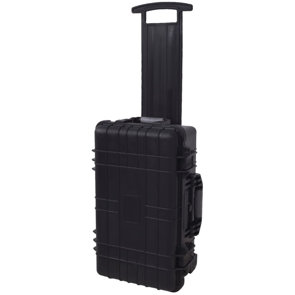 vidaXL Wheel-equipped Tool/Equipment Case with Pick & Pluck