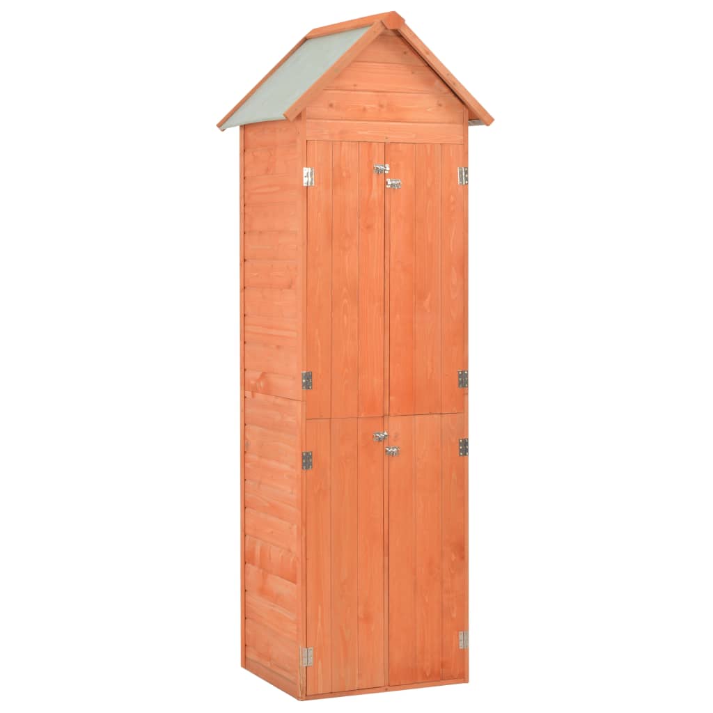 vidaXL Garden Storage Shed 28"x23.6"x83.9" Wood