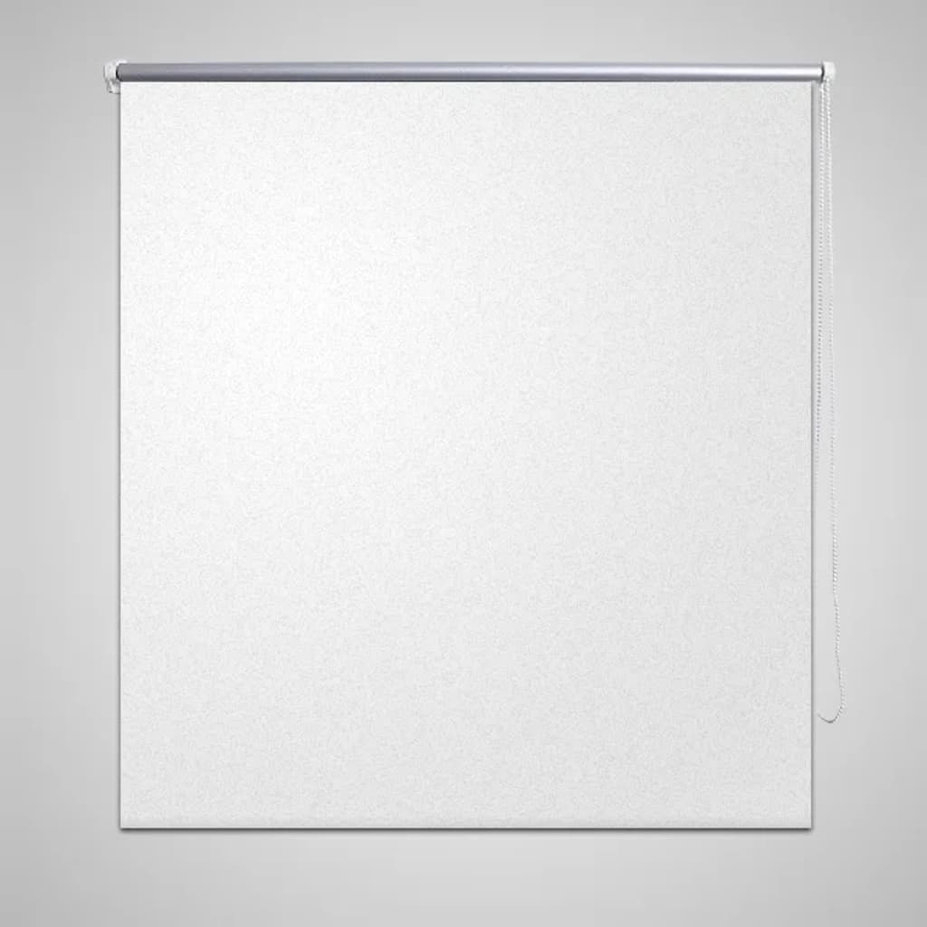 vidaXL Roller blind Blackout 31.5"x90.6" White