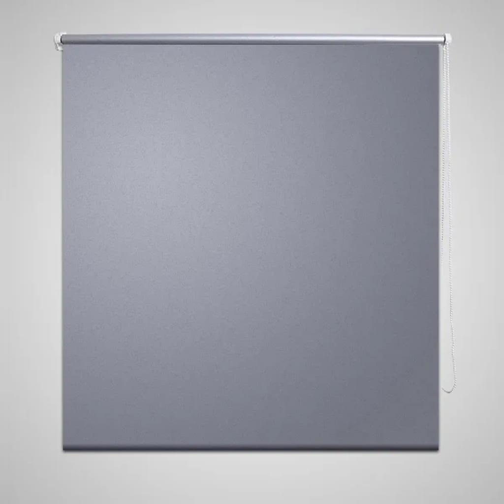 vidaXL Roller blind Blackout 39.4"x90.6" Gray