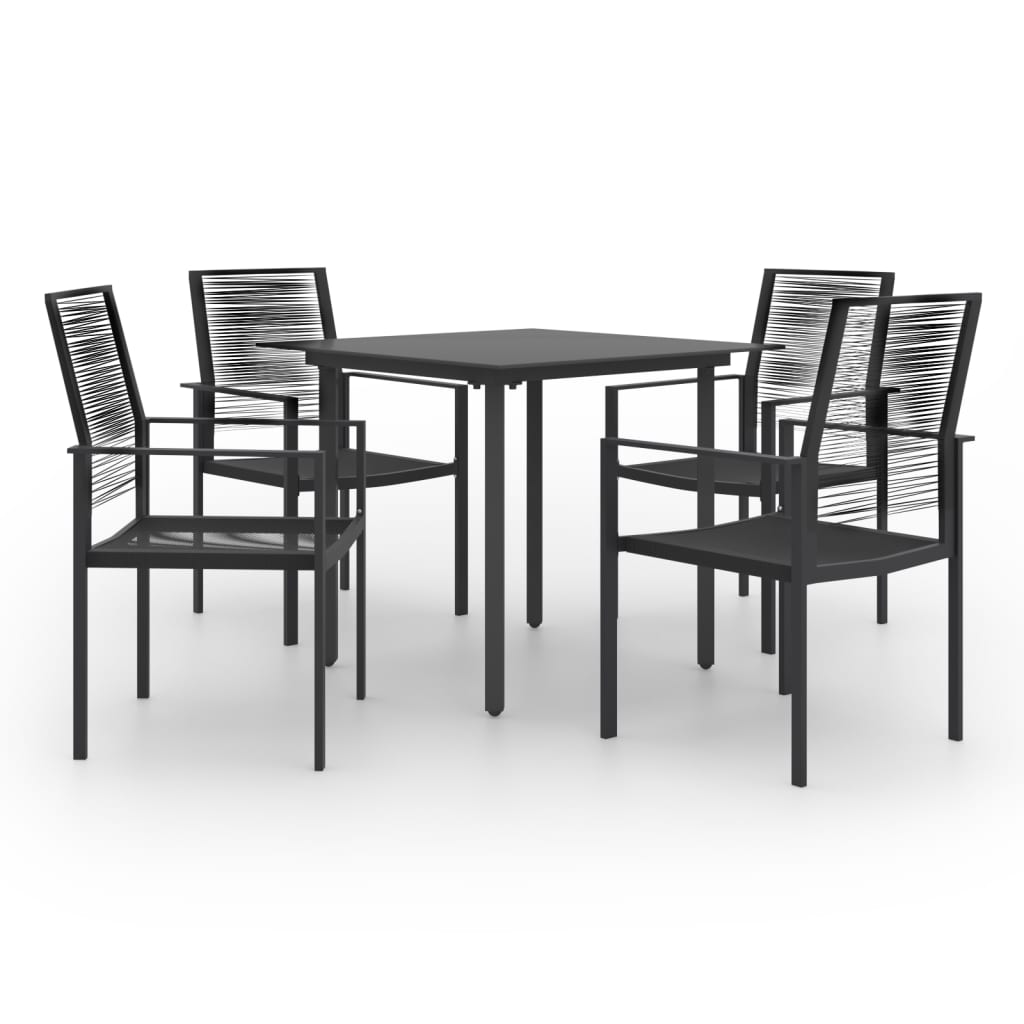 vidaXL 5 Piece Patio Dining Set