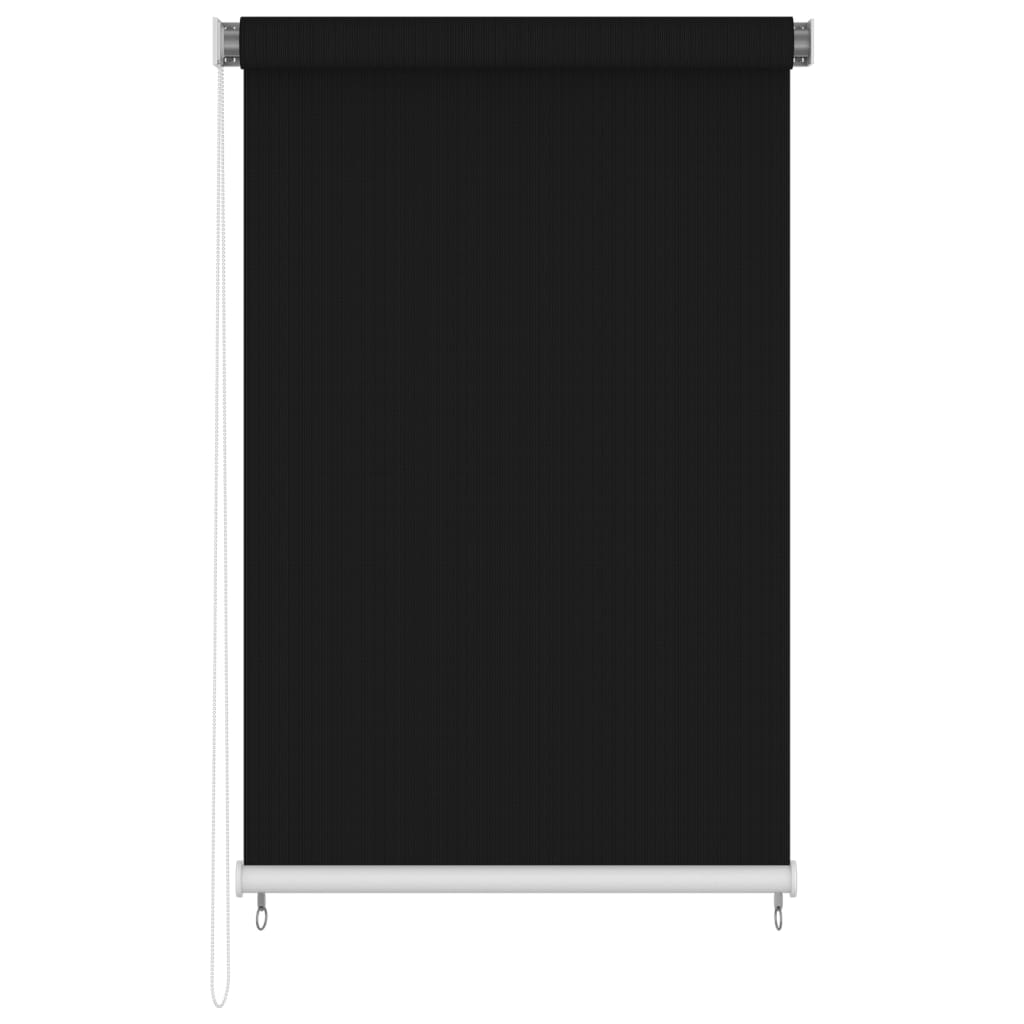 vidaXL Outdoor Roller Blind 55.1"x90.6" Black