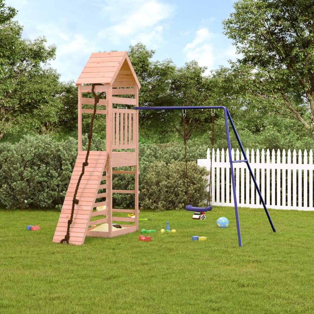 vidaXL Outdoor Playset Solid Wood Douglas