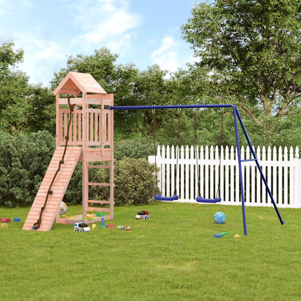 vidaXL Outdoor Playset Solid Wood Douglas