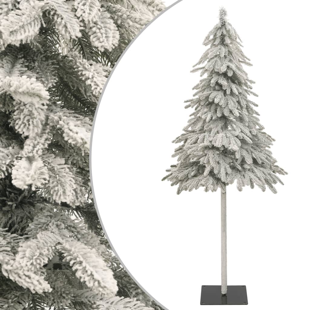 vidaXL Artificial Christmas Tree with Flocked Snow 59.1"