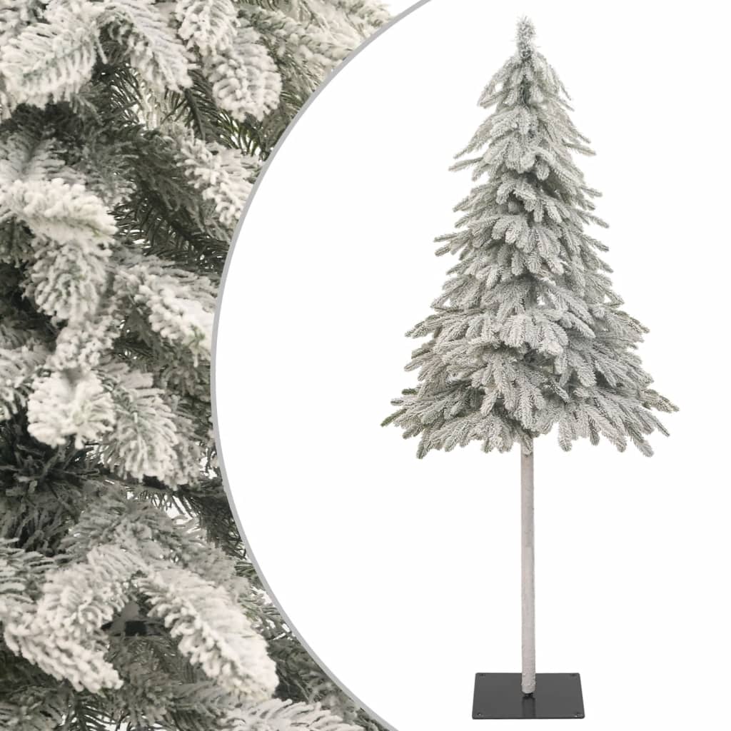 vidaXL Artificial Christmas Tree with Flocked Snow 70.9"