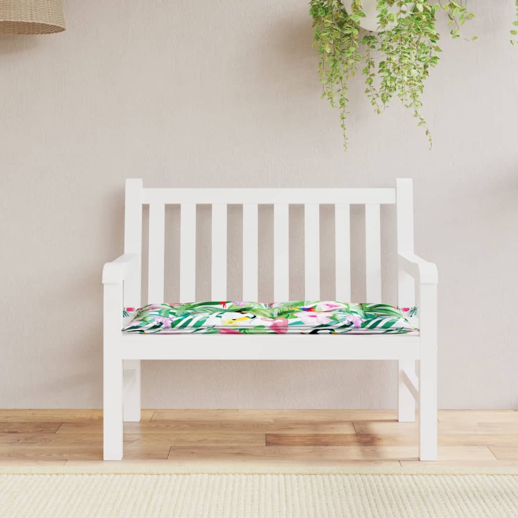 vidaXL Garden Bench Cushion Multicolor 39.4"x19.7"x2.8" Oxford Fabric