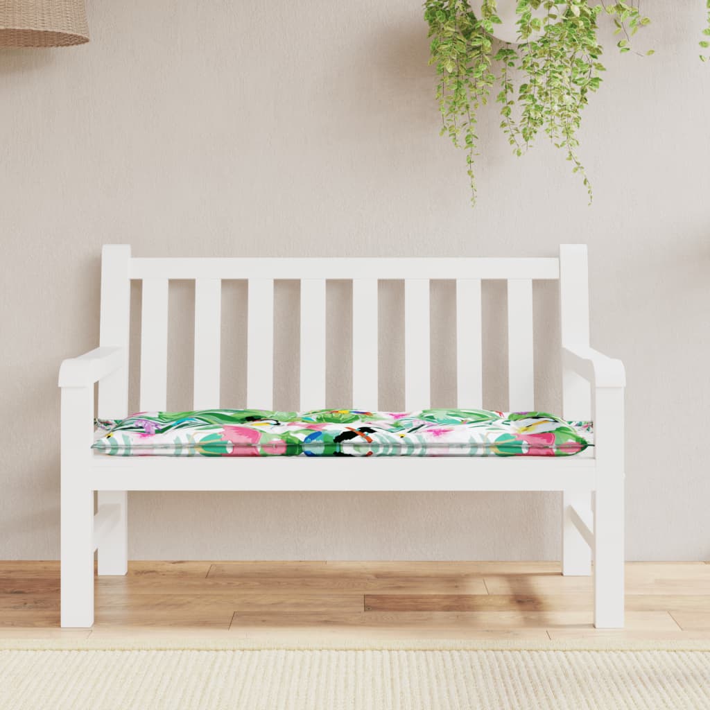 vidaXL Garden Bench Cushion Multicolor 47.2"x19.7"x2.8" Fabric