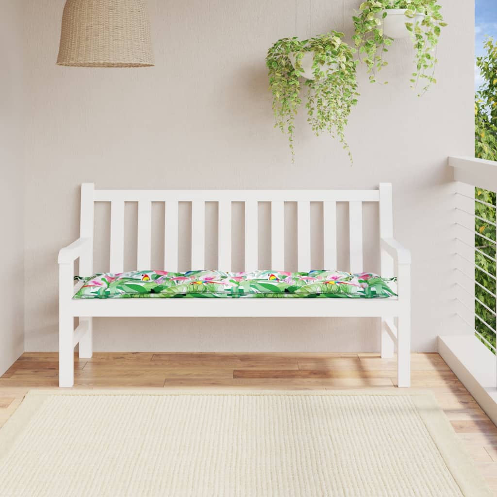 vidaXL Garden Bench Cushion Multicolor 59.1"x19.7"x2.8" Oxford Fabric
