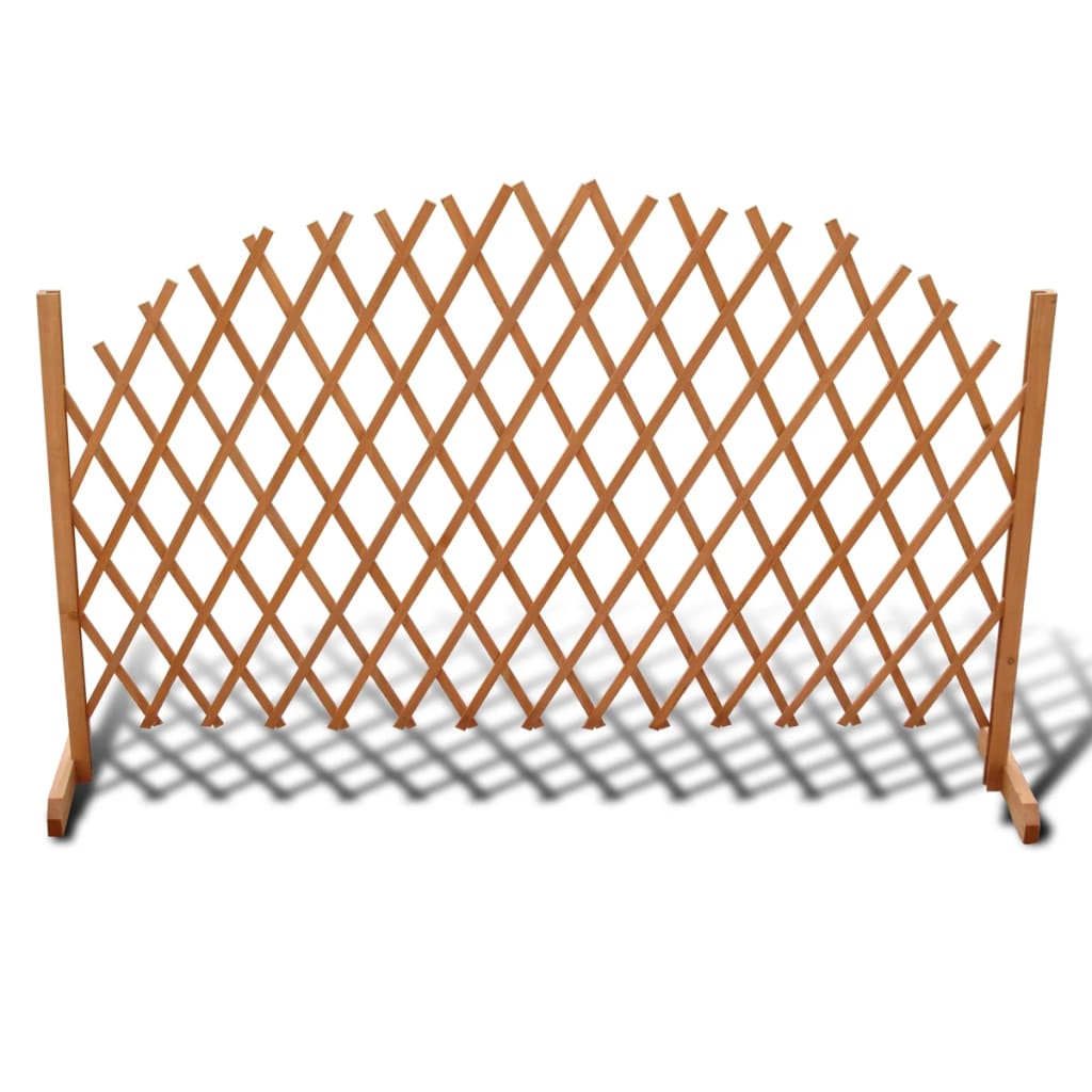 vidaXL Trellis Fence Solid Wood 70.9"x39.4"