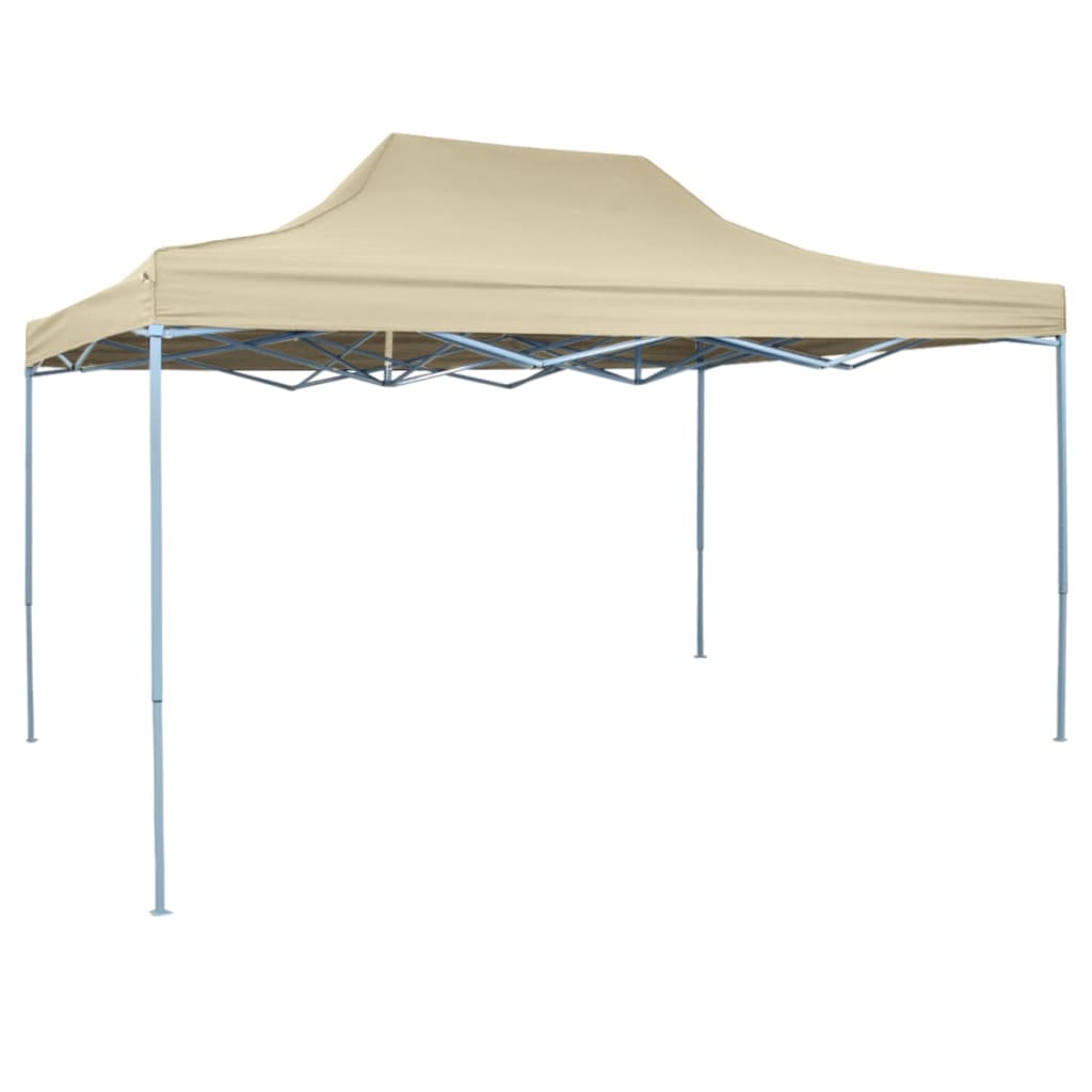 vidaXL Foldable Tent Pop-Up 9.8'x14.8' Cream White