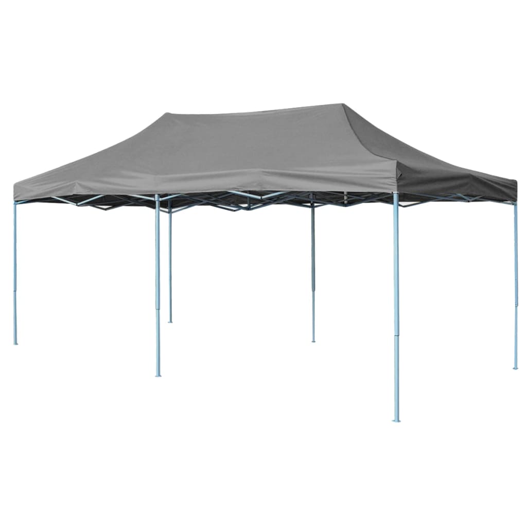 vidaXL Folding Pop-up Partytent 9.8'x19.7' Anthracite