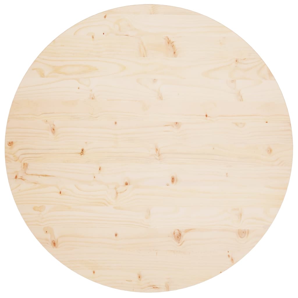 vidaXL Table Top  35.4"x1" Solid Wood Pine