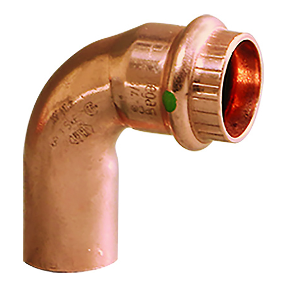 Viega ProPress 3/4" - 90° Copper Elbow - Street/Press Connection - Smart Connect Technology