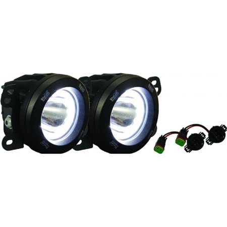 10-17 WRANGLER JK FOG LIGHT UPGRADE KIT WITH OPTIMUS HALO