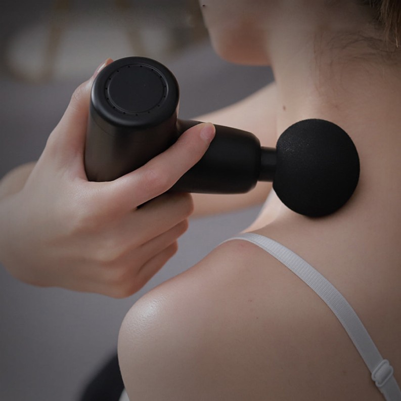 No More Sore Mini Massager And Muscle Toner - Jet Black