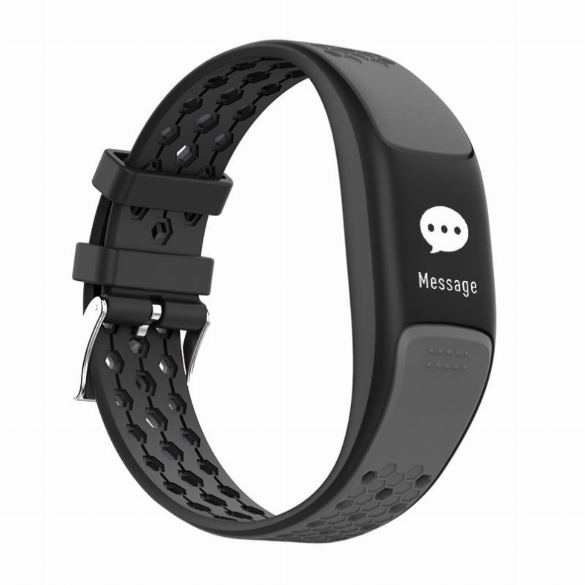 Smart Fit Sporty Fitness Tracker and Waterproof Swimmers Watch - Gray