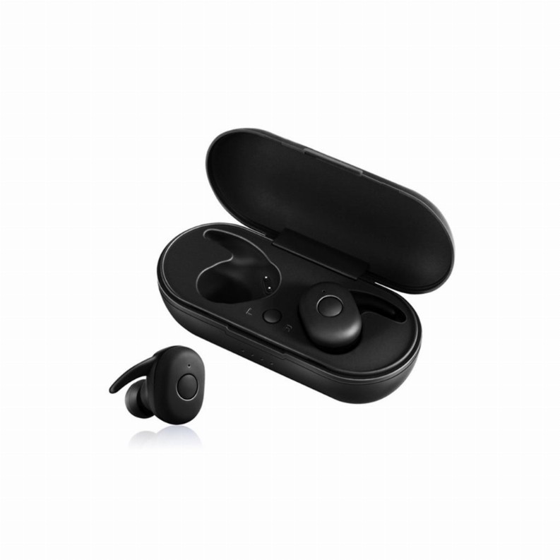 Twin Bluetooth Earpods With Chargeable Box - Black