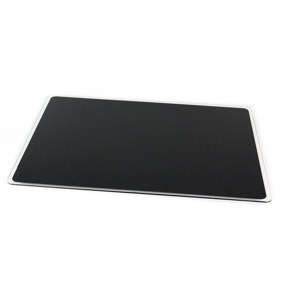 Black Multi-Purpose Grid Glass Dry Erase Board 17" x 23"