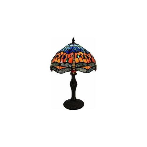 Tiffany Style Tangy Dragonfly Table Lamp