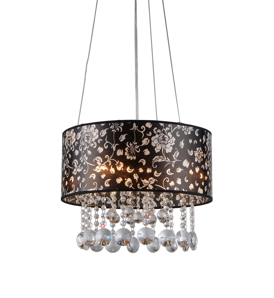 Camilla Crystal- Black Chandelier