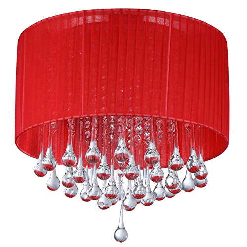 Red Rum Crystal Chandelier