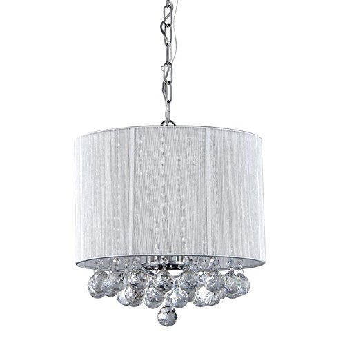 Platter Crystal Chandelier