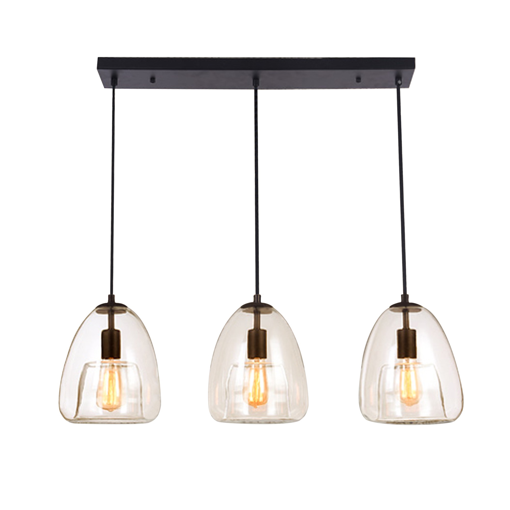 Arlet Expresso 3-light Chandelier