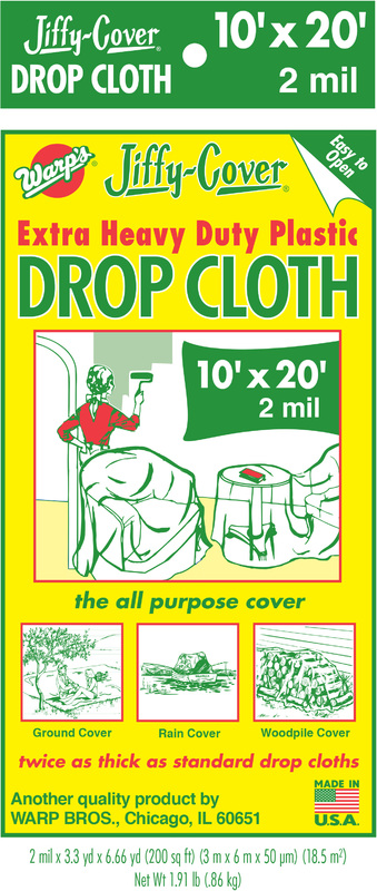 2Jc1020 10X20 2M Drop Cloth