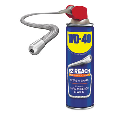 WD-40 EZ Reach Flexible Straw Lubricant - 14.40 fl oz - Corrosion Resistant - 6 / Carton
