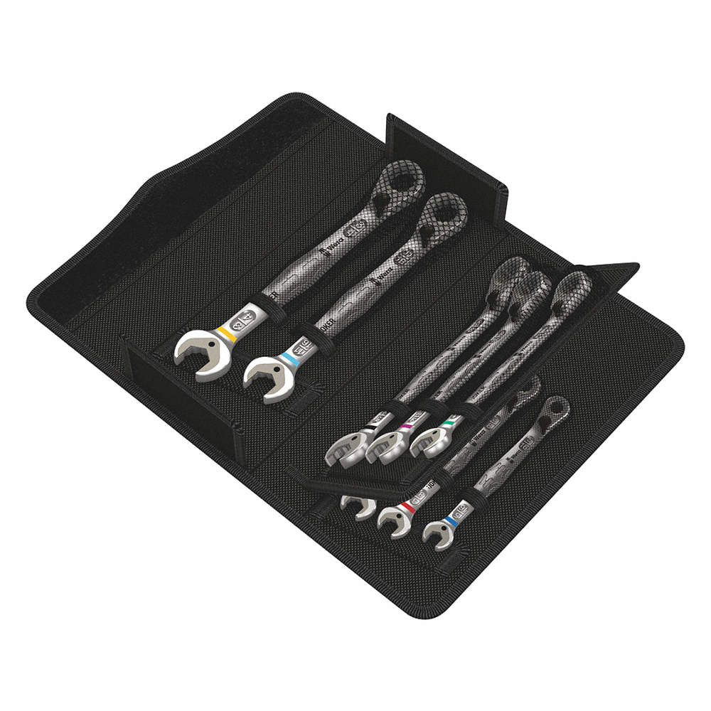 Wera SAE Ratcheting Combination Wrench Set (8-Piece Set)