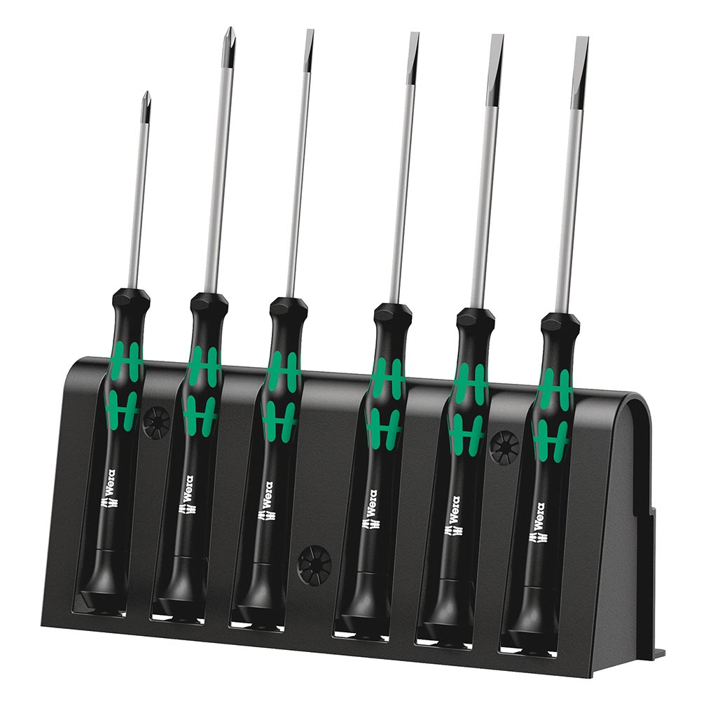 Wera Micro Screwdriver Set (6-Piece Set)