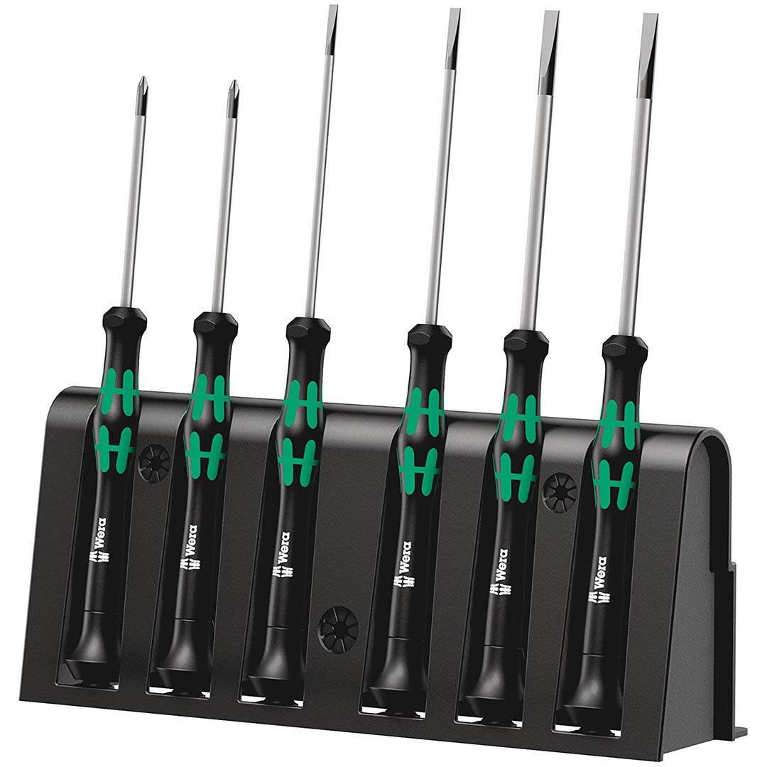 Wera Micro Screwdriver Set (6-Piece Set)