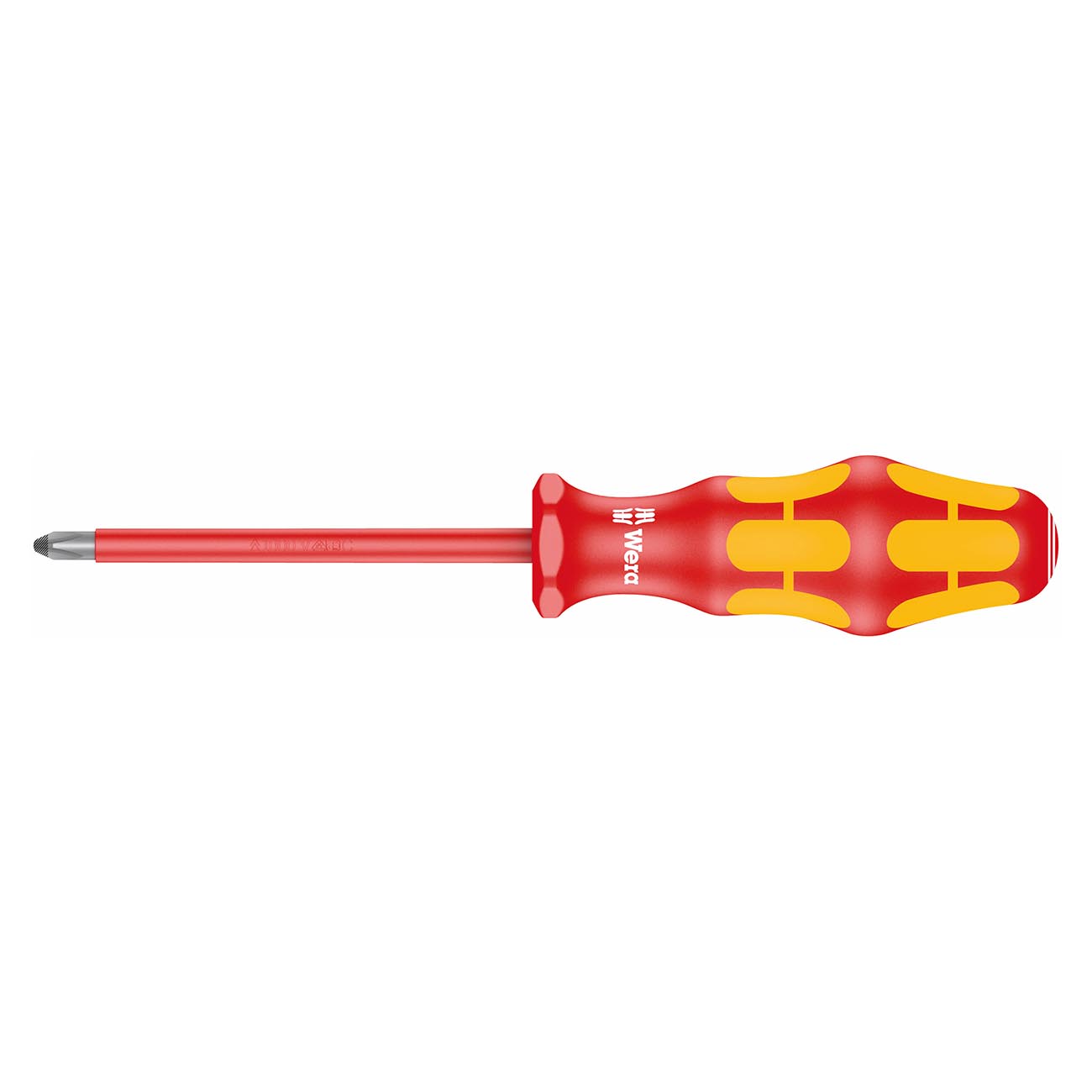Wera Kraftform VDE Insulated screwdriver for PH #2 Phillips Screws