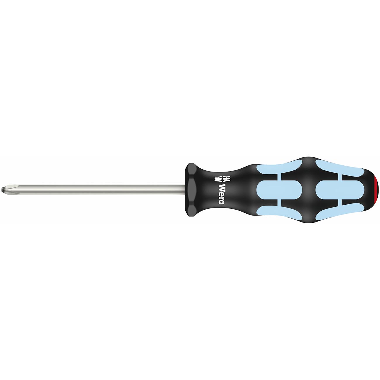 Wera Screwdriver: Phillips PH2 x 100mm - Stainless Steel with Lasertip