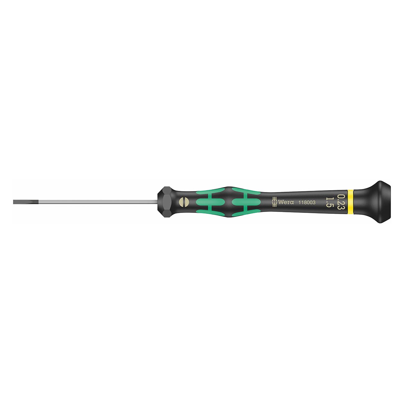 Wera Micro Electronics Precision Slotted Screwdriver - 1.5mm Head